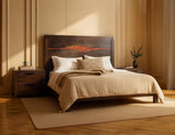 Rarámuri 2 Drawer Nightstand | Solid Wood Bedside Table