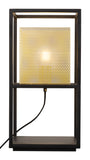 Yves Table Lamp Gold & Black