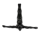 Diver 22" Wall Decor Sculpture // Matte Black