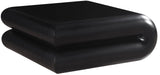 Enigma Coffee Table - Modern Curved Design Perfect for Game Nights, Living Room Elegance & Style
