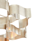Grand Lotus Small Silver Chandelier