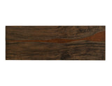 Raramuri Sofa Table - Mango Wood with Epoxy & Copper Accents