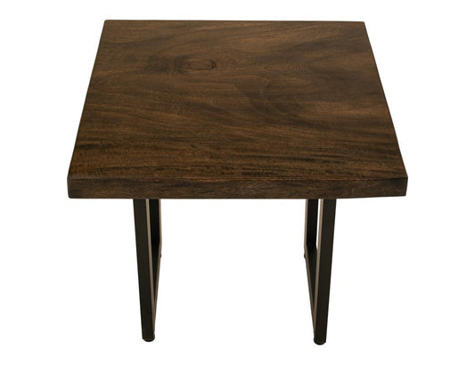 Raramuri End Table - Mango Wood Live-Edge Occasional Table