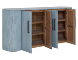 4 Door Balam Console - Handcrafted Mango Wood Storage