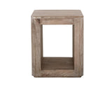 1 Shelf Chairside Table - White Balam Occasional Tables Collection