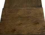 Zaphiro Solid Wood Console | Melina Wood & Sapphire Epoxy Inlay