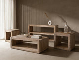1 Shelf Cocktail Table - White Balam Occasional Tables Collection