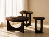 Raramuri End Table - Sustainable Mango Wood with Live Edge