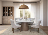 Sahara Wooden Upholstered Chair - Modern Comfort & Craftsmanship