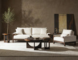 Raramuri Sofa | Leather-Look Upholstery & Wood Details