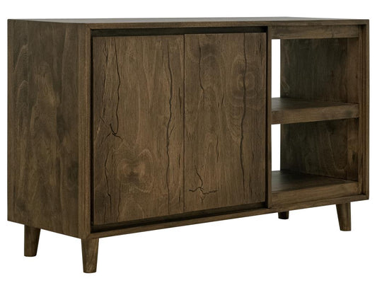 52" 2 Door TV Stand - Savia Solid Wood Media Console