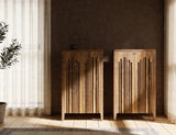 Porter 2 Door Console Table - Solid Pine & Teak Wood Furniture