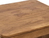 1 Shelf Chairside Table | Balam Mango & Teak Wood Design