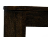 Black Balam 1 Shelf End Table - Mango & Teak Wood