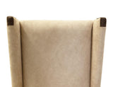 Poly Suede Upholstered Chair - Beige Forge Collection Dining Chair