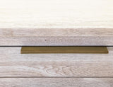 2 Drawer Nightstand | Golden Loft Melina Wood Bedside Table