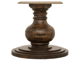 Lumiere Round Pedestal Dining Table | Solid Pine Wood