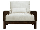 Raramuri Armchair | Leather-Look Upholstered Comfort Chair