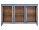 6 Door Console Table | Brava Transitional Storage Console