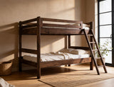 Forge Full-Size Bunk Bed - Solid Pine with Coffee Ochre Finish