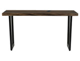 Zaphiro Sofa Table - Sustainable Melina Wood with Live-Edge Design