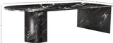 Salerno Coffee Table – Handcrafted Marble Elegance with Striking Art Deco Design for Modern Living Spaces