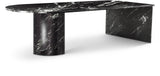 Salerno Coffee Table – Handcrafted Marble Elegance with Striking Art Deco Design for Modern Living Spaces