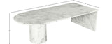 Salerno Coffee Table – Handcrafted Marble Elegance with Striking Art Deco Design for Modern Living Spaces