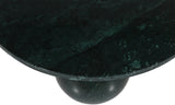 Spherical Coffee Table - Luxurious Art Deco Design with Genuine Marquino Marble and Unique Bases