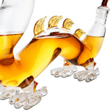 Dragon Drinking Decanter - Whiskey and Wine Decanter Large 10x16" (600ml)