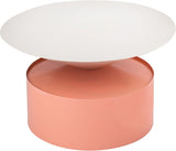 Damon Contemporary Coffee Table - Sleek Iron Design with Striking Metal Base for Modern Living Rooms