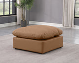 Indulge - Faux Leather Ottoman