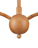 Saxon Linear Tan Chandelier