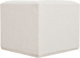 Ollie Boucle Fabric Upholstered Corner Modular Chair