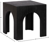 Arch End Table - Stylish Art Deco Design for Modern Living Rooms, Durable Solid Wood Construction