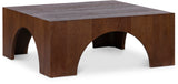 Arch Coffee Table - Modern Art Deco Design for Stylish Living Room Decor, Durable Solid Wood Construction