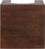 Arch End Table - Stylish Art Deco Design for Modern Living Rooms, Durable Solid Wood Construction