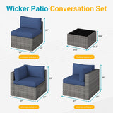 All Weather Outdoor 7-Piece Patio Furniture Set