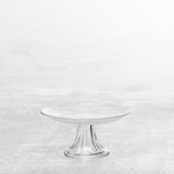 Jupiter Clear Mini Cake and Cupcake Stand 8.5"