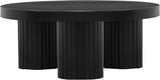 Rhodes Coffee Table - Modern Art Deco Design with Fluted Legs for Sophisticated Living Spaces