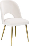 Logan - Dining Chair (Set of 2) - Gold Legs