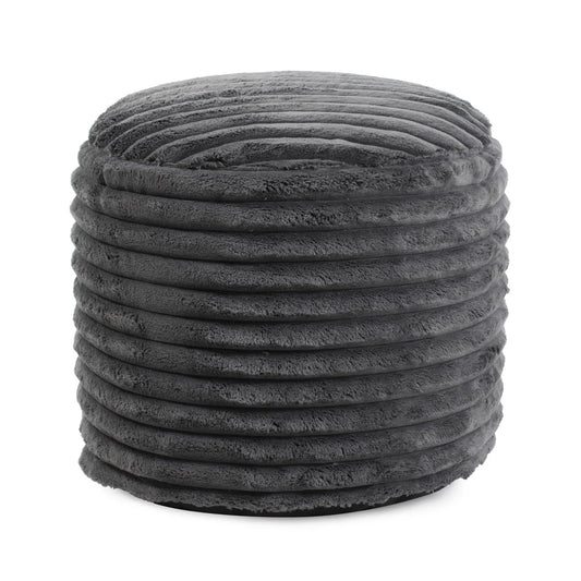 Pouf Tall Shar Pei Charcoal