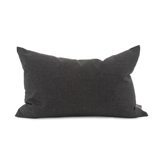 Pillow 14 x 22 Seascape Charcoal - Down Alternative Insert