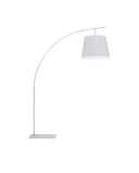 Cloister Large Nickel Floor Lamp