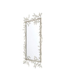 Forget-Me-Not Silver Rectangular Mirror