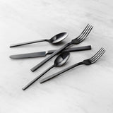 Viggo Black 20pc Flatware Set
