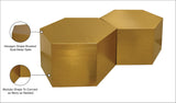 Hexagon Modular Coffee Table - Stylish Iron Design for Modern Spaces, Perfect for Entertaining & Decor