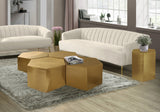 Hexagon Modular Coffee Table - Stylish Iron Design for Modern Spaces, Perfect for Entertaining & Decor