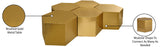 Hexagon Modular Coffee Table - Stylish Iron Design for Modern Spaces, Perfect for Entertaining & Decor
