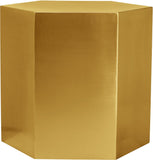 Hexagon Modular Iron End Table – Stylish Contemporary Design for Modern Living Spaces and Events
